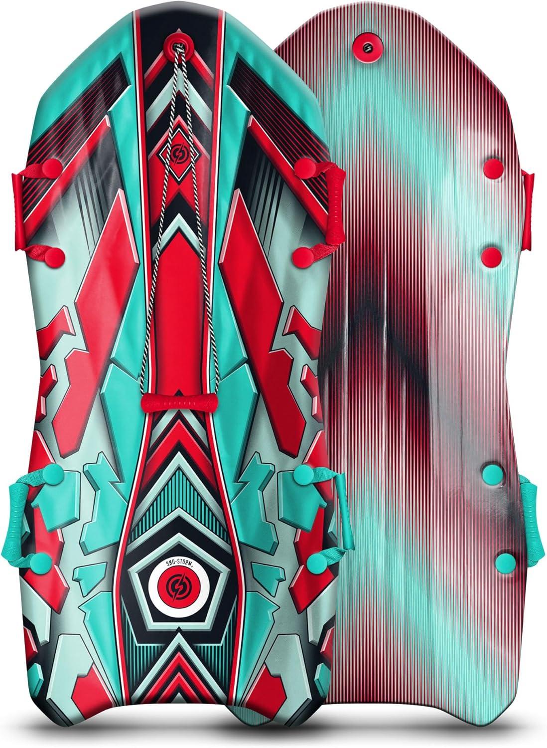 SNO-Storm Premium Foam Snow Sled(Red / Blue)