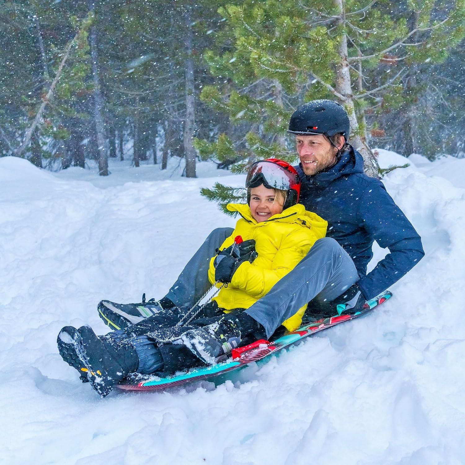 SNO-Storm Premium Foam Snow Sled(Red / Blue)