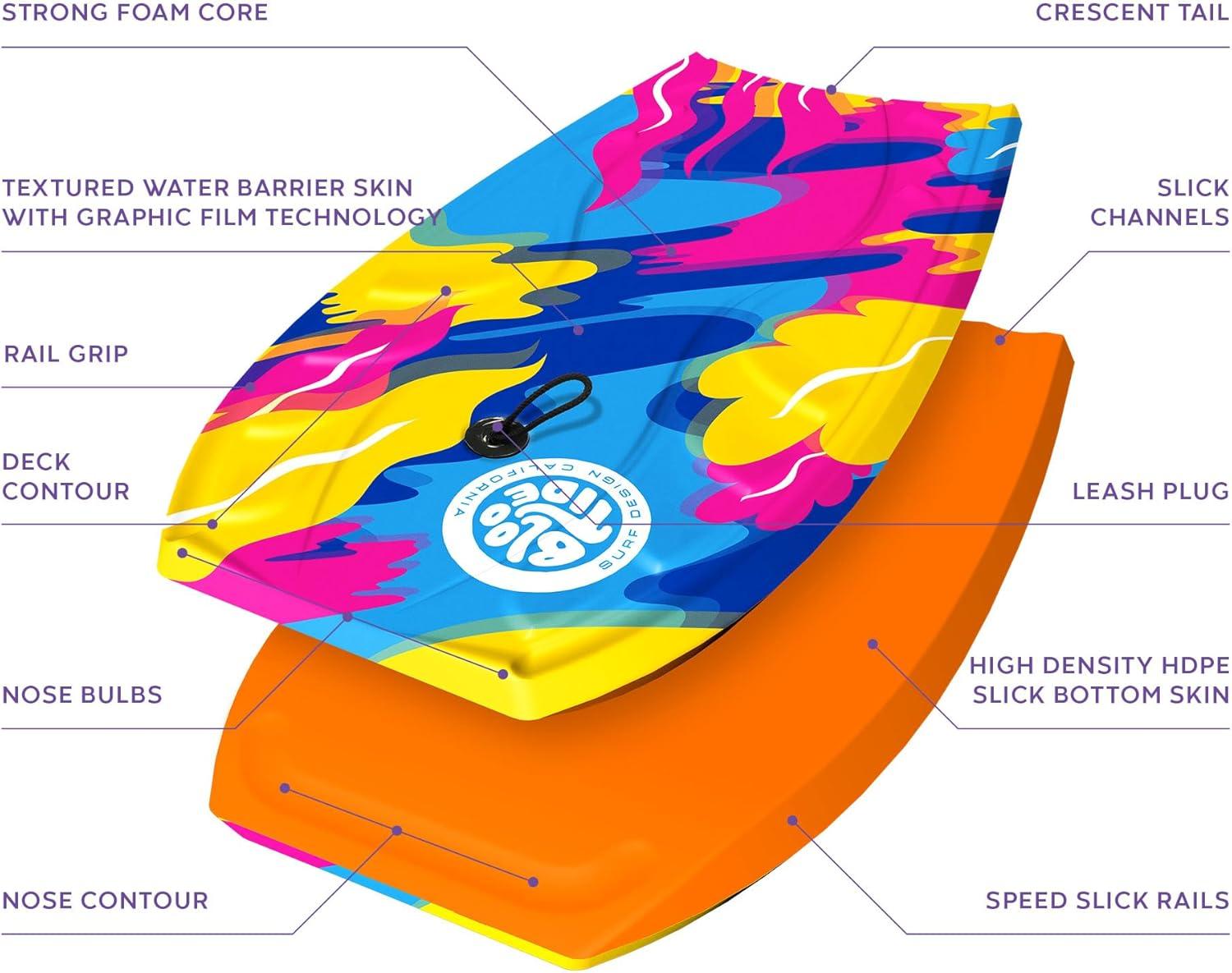 Bloo Tide 40in Bodyboard(PNK)