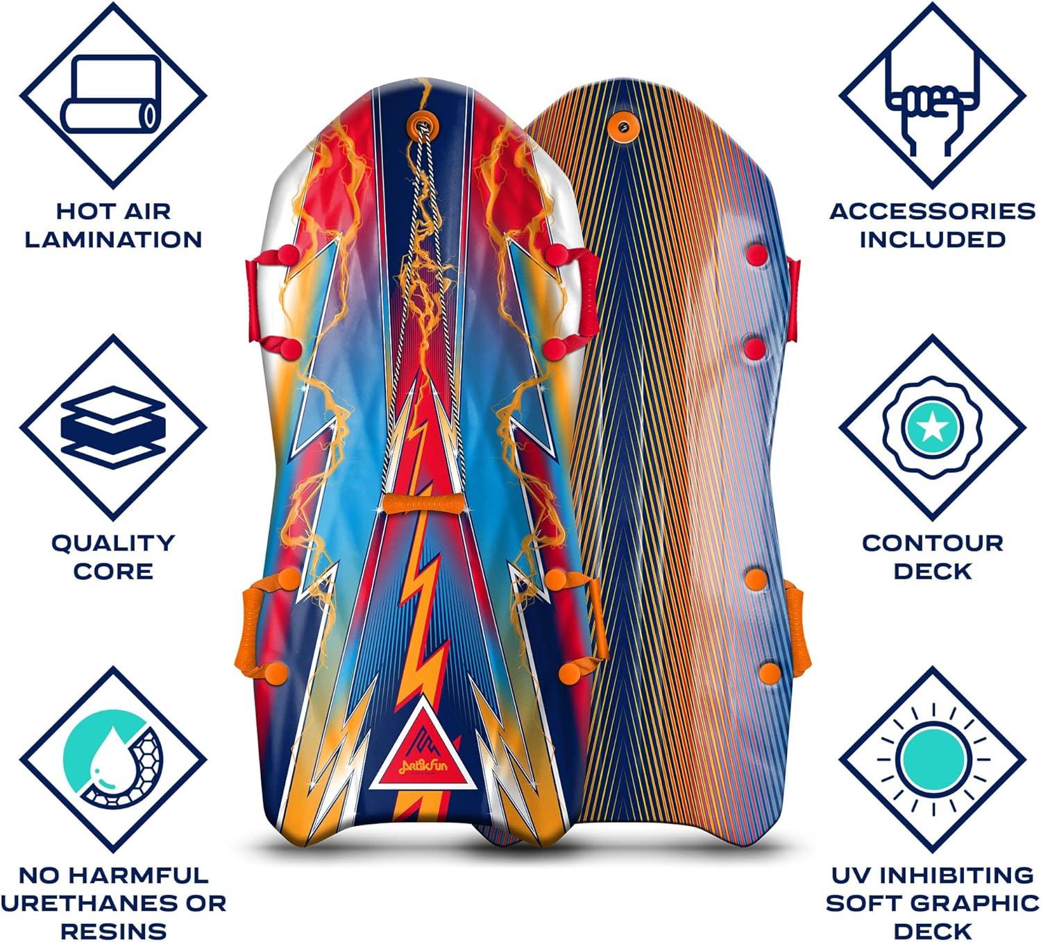 Artikfun Premium Recreational Winter Foam Snow Sled