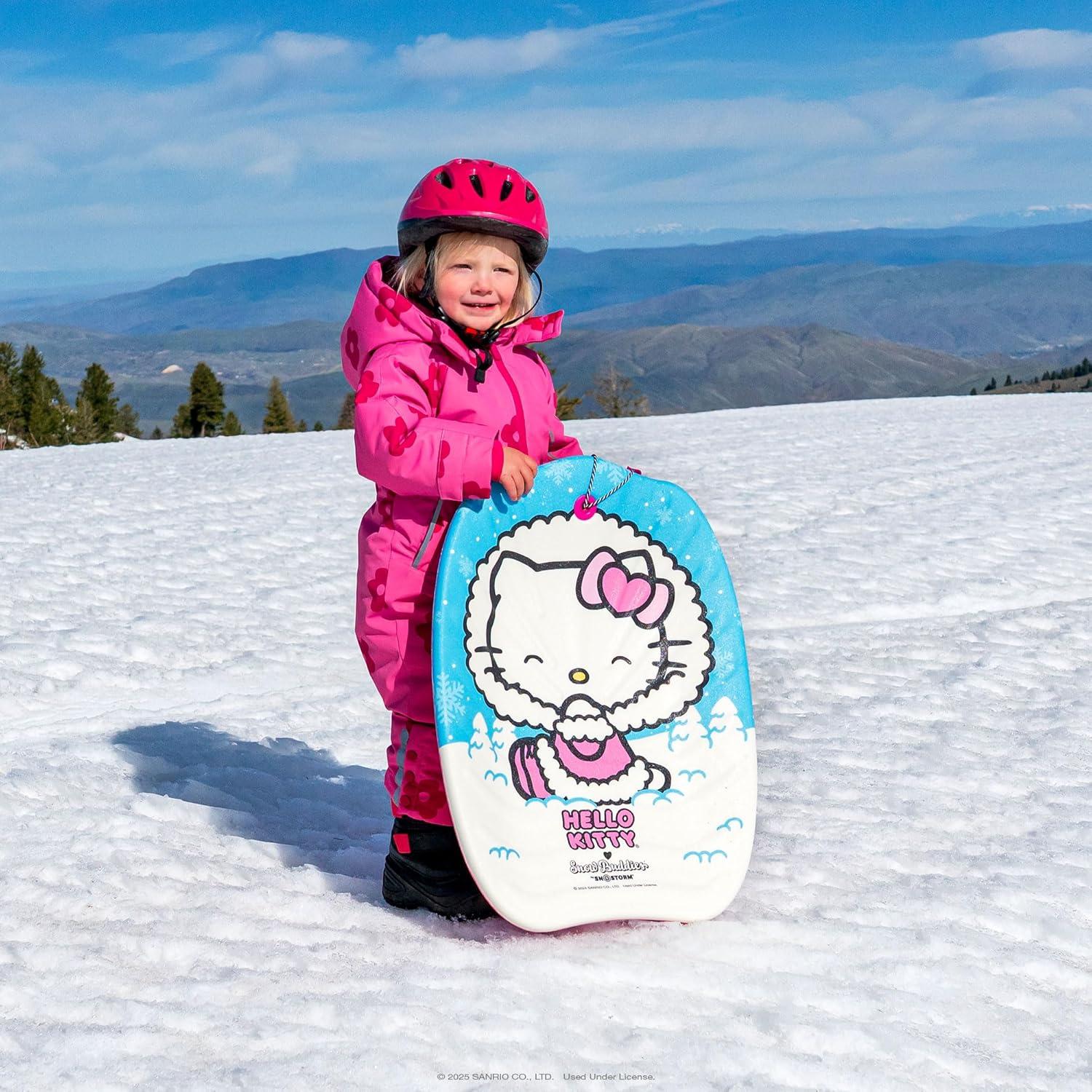 SNO-Storm Hello Kitty Snow Buddies by SNO-Storm 24in Sled(Pink)
