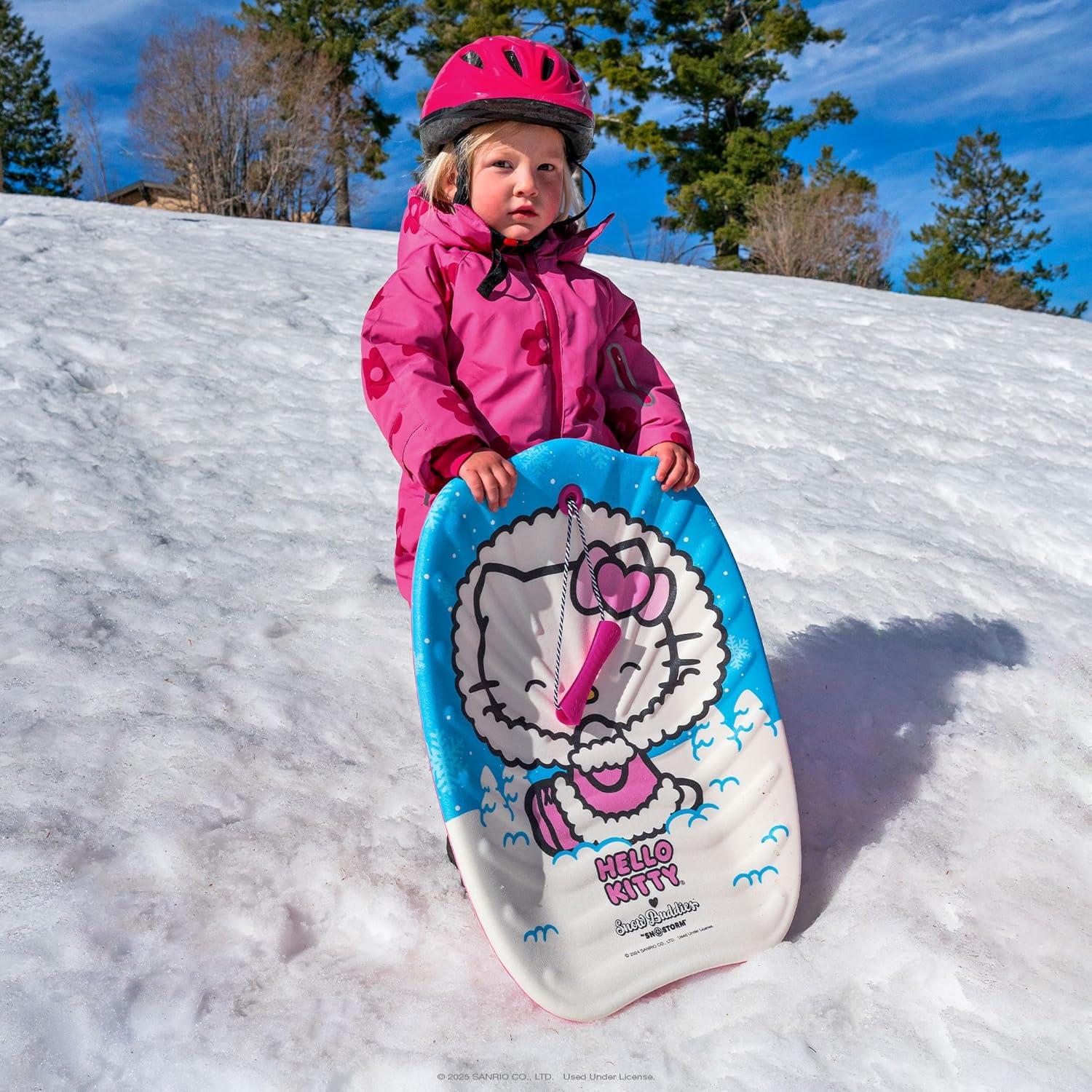 SNO-Storm Hello Kitty Snow Buddies by SNO-Storm 24in Sled(Pink)