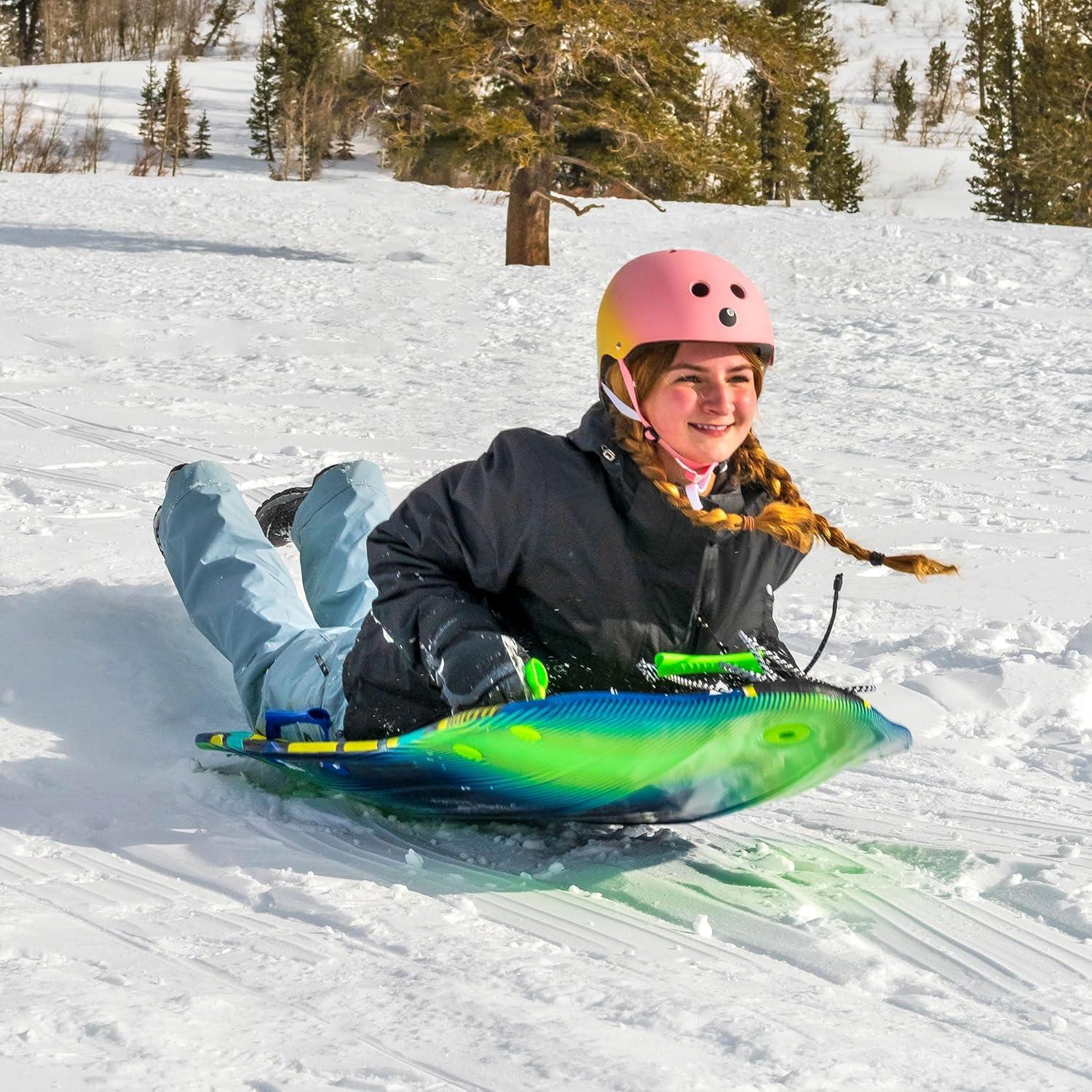SNO-Storm Premium Foam SNO-Storm Snow Sled(Blue Green)
