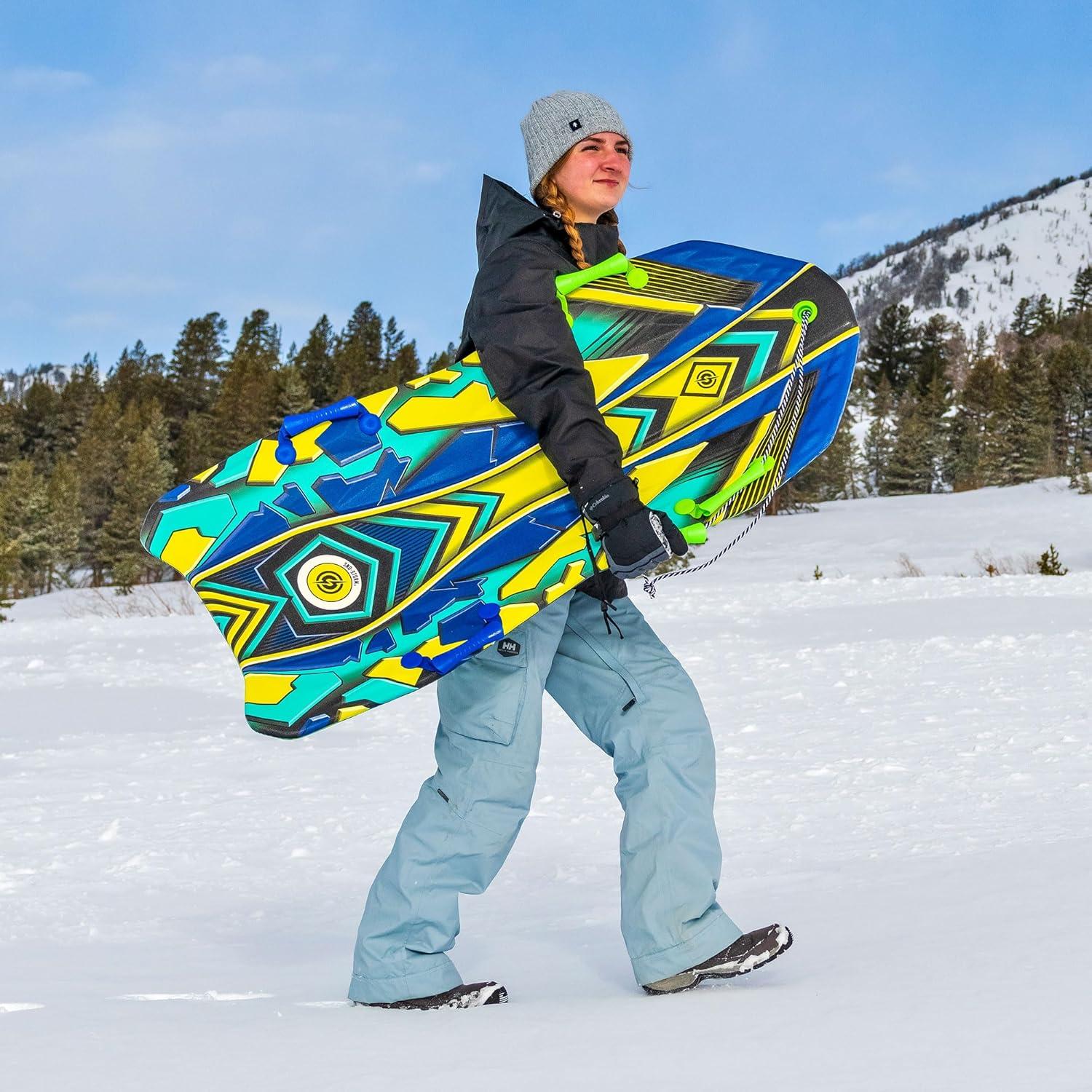 SNO-Storm Premium Foam SNO-Storm Snow Sled(Blue Green)