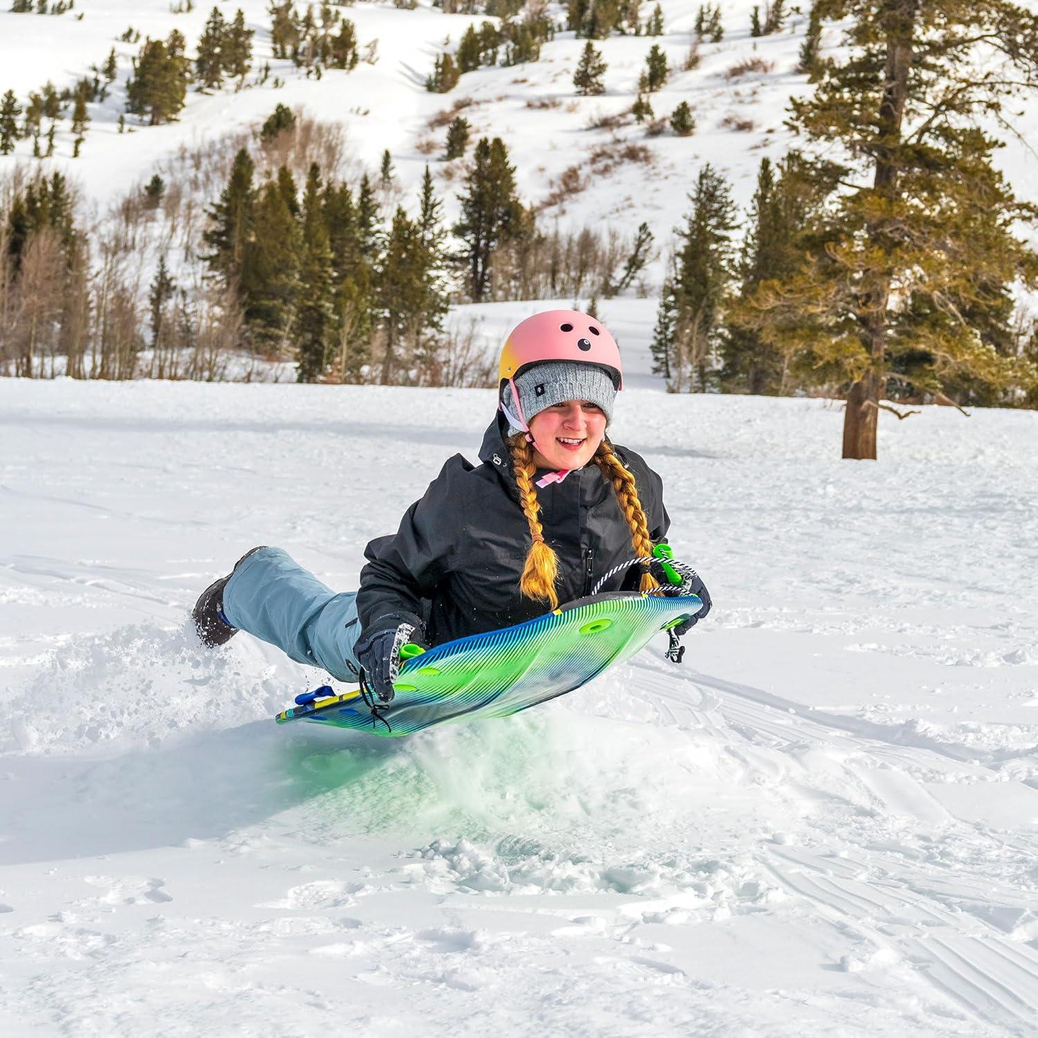 SNO-Storm Premium Foam SNO-Storm Snow Sled(Blue Green)