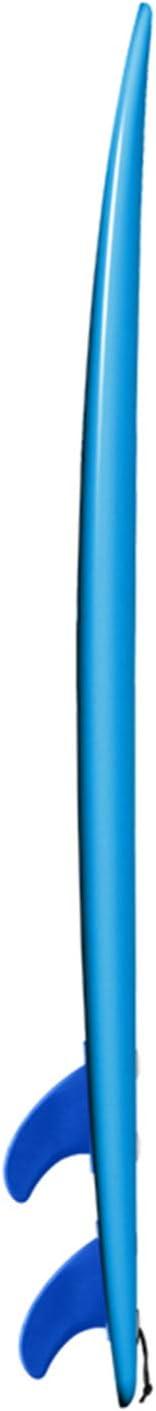 StormBlade 5ft6 Storm Blade Swallow Tail Surfboard // Foam Wax Free Soft Top Shortboard for Adults and Kids