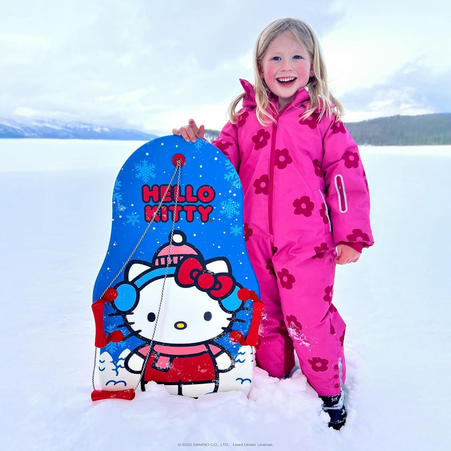 SNO-Storm Hello Kitty Snow Buddies by SNO-Storm 36in Sled(Red Blue)
