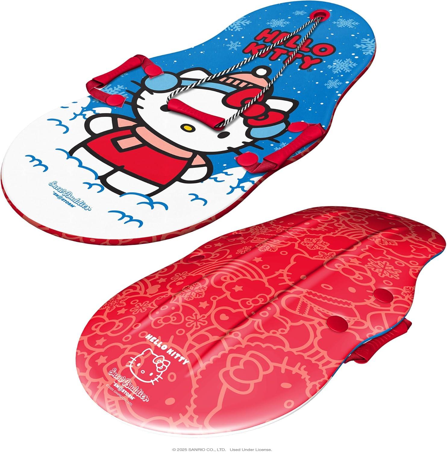 SNO-Storm Hello Kitty Snow Buddies by SNO-Storm 36in Sled(Red Blue)