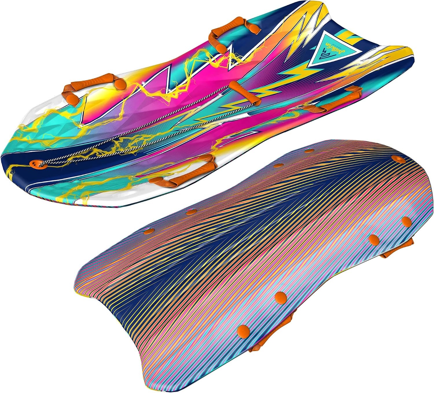 Premium Recreational Winter Foam Snow Sled(Pink)