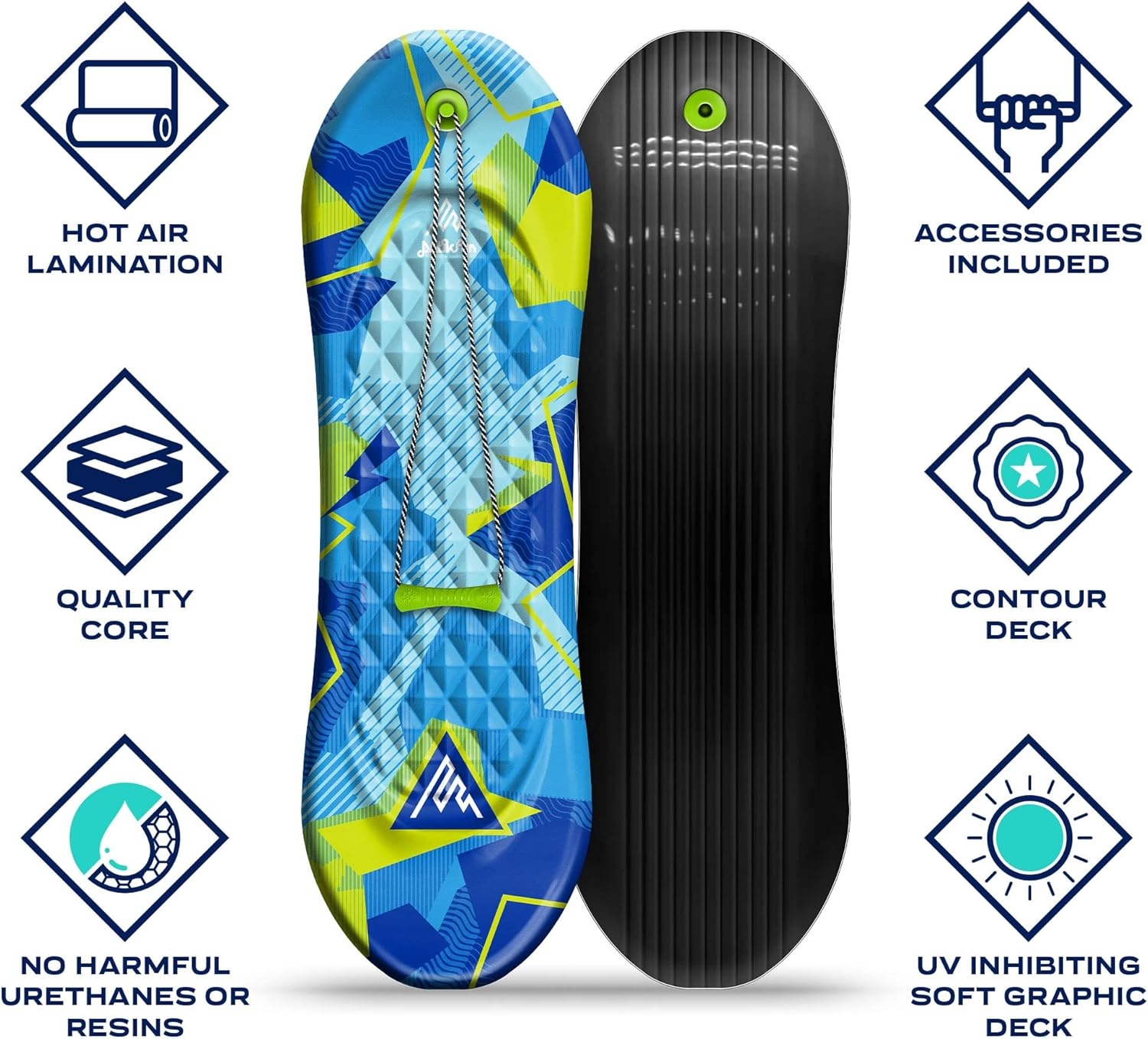 Artikfun Artikfun Premium Foam Snowboard Sled(Camo)