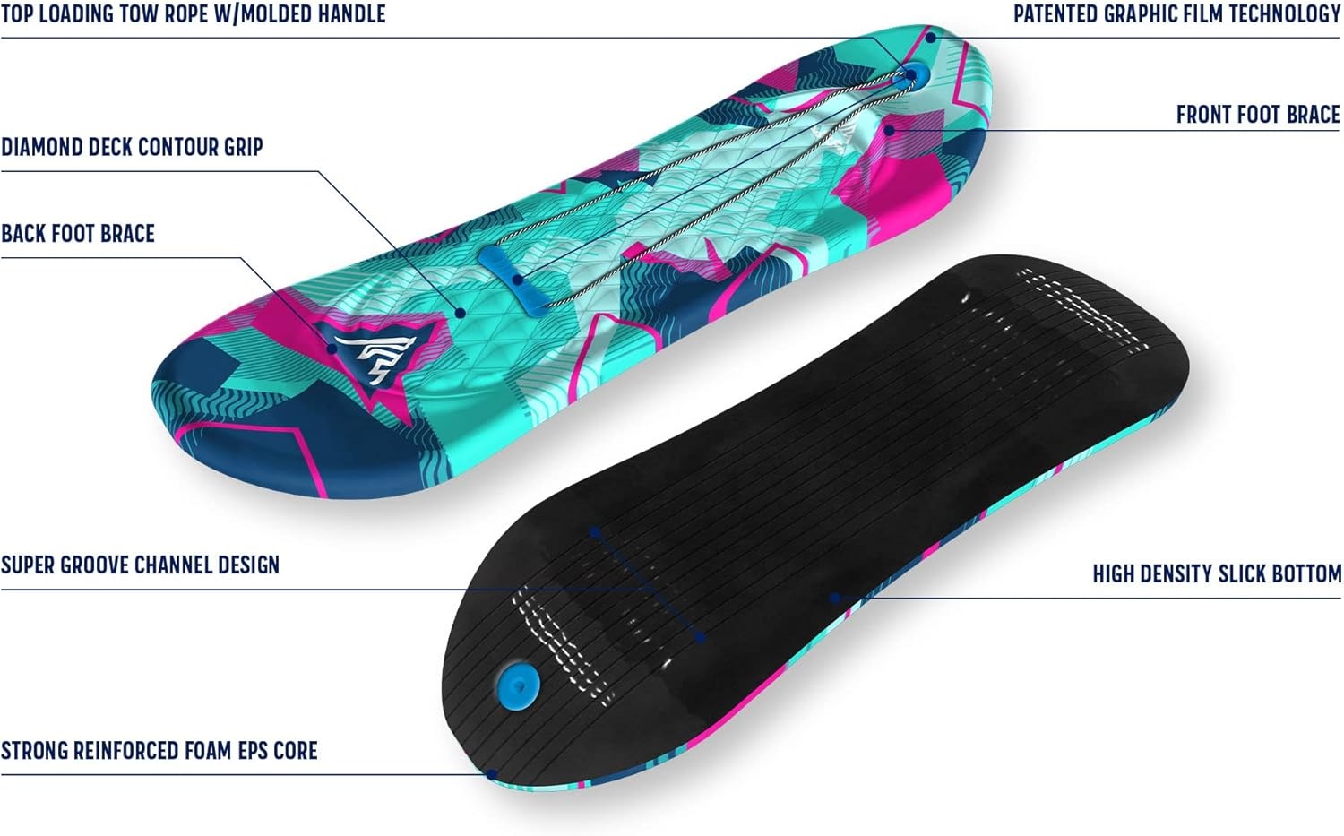 Artikfun Artikfun Premium Foam Snowboard Sled(Camo)