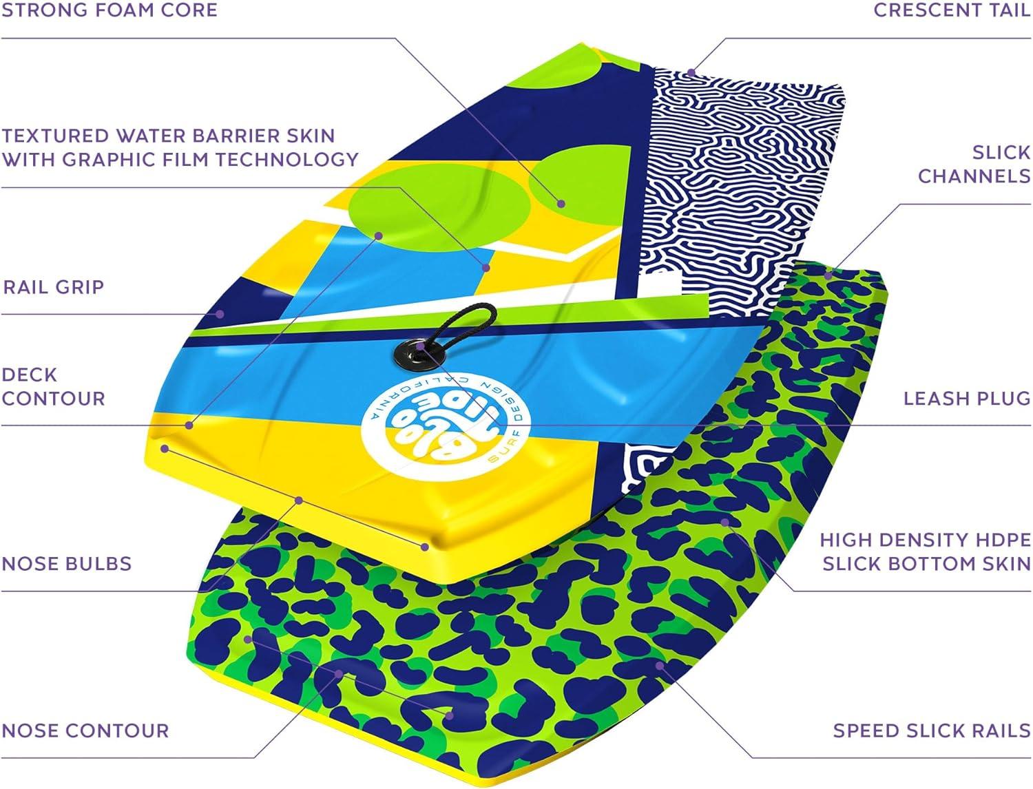 Bloo Tide 40in Bodyboard(Green)