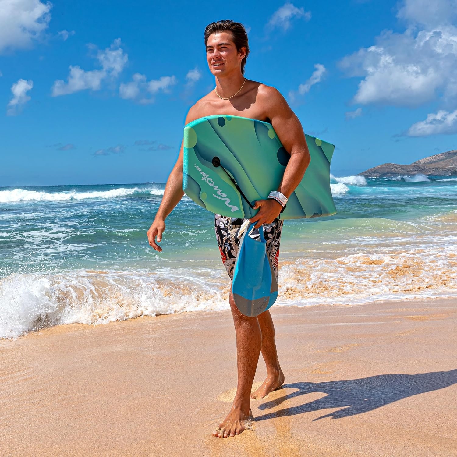 Wavestorm 36in Bodyboards(Turquoise Seafoam)