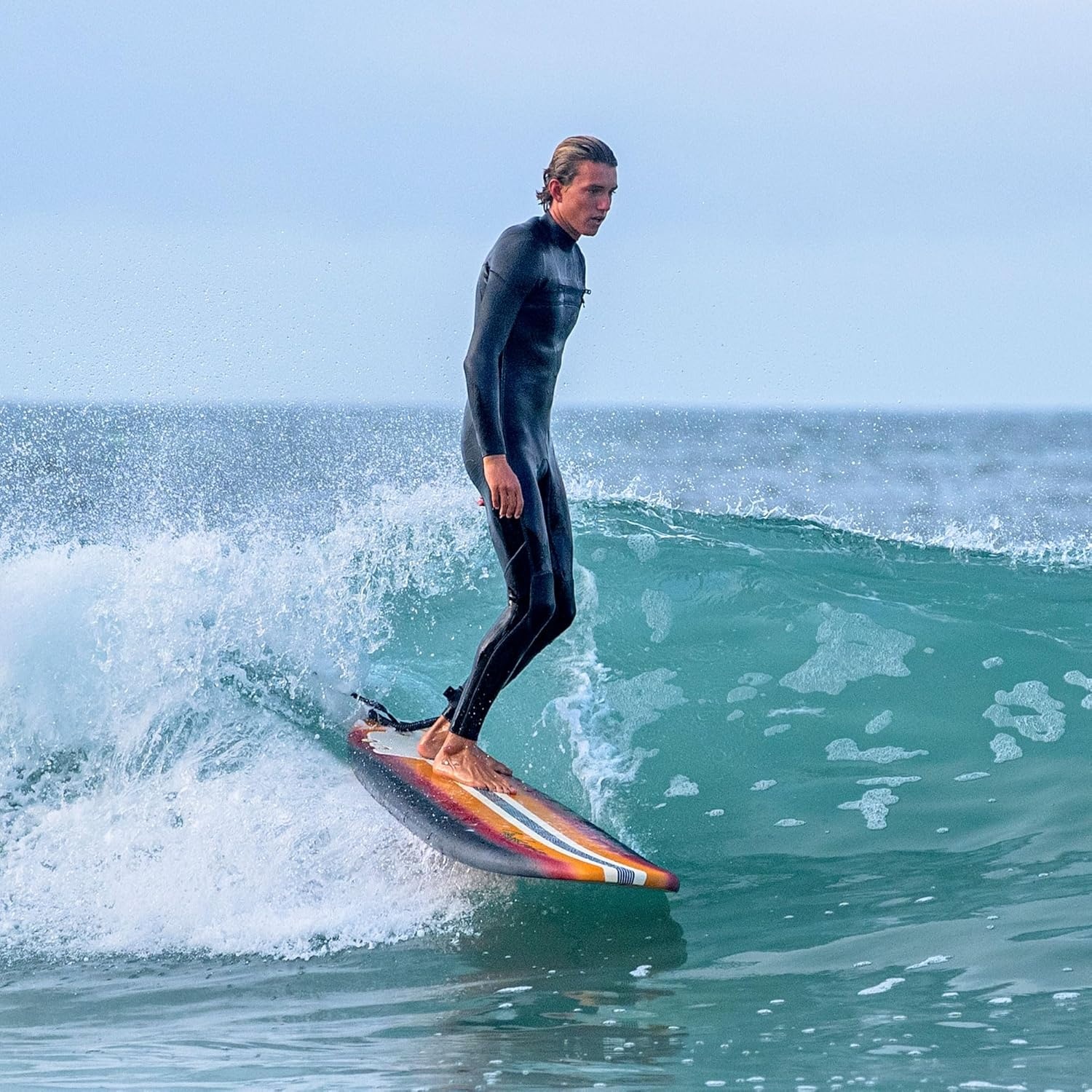 Fender x Wavestorm Collaboration 8ft Surfboard – Foam Constructed with Accessories