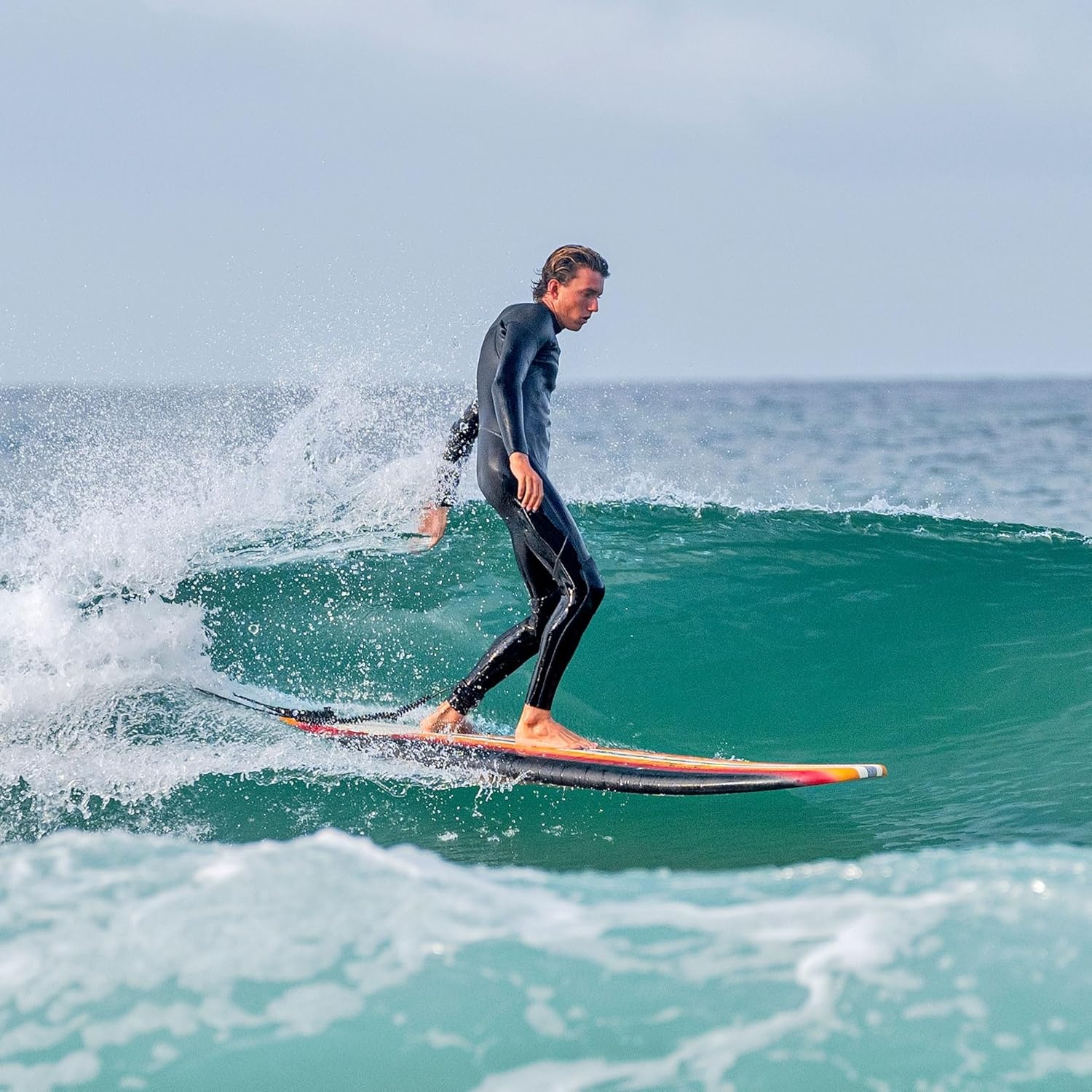 Fender x Wavestorm Collaboration 8ft Surfboard – Foam Constructed with Accessories