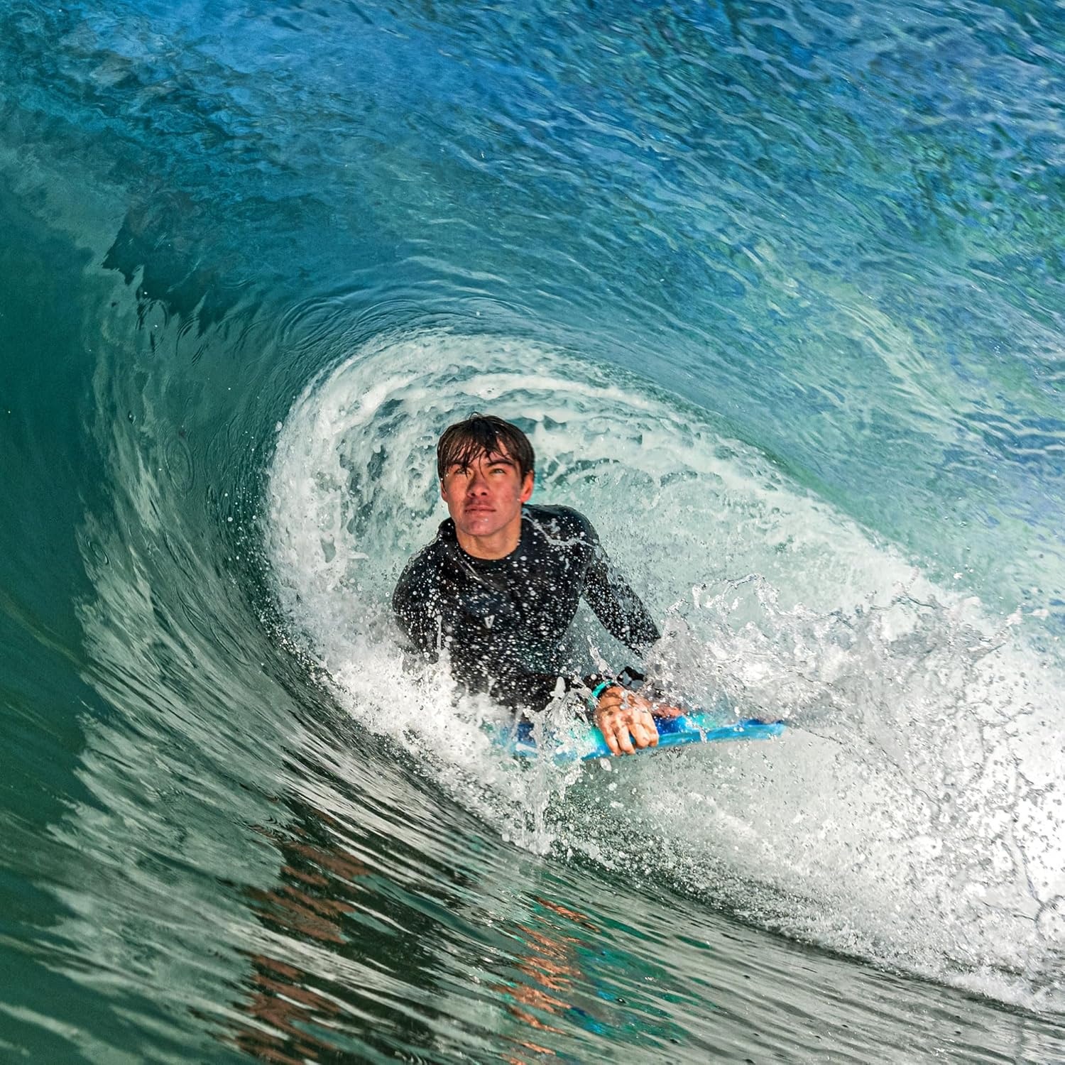 Wavestorm Foam Bodyboard 40″ Complete 2 Pack(Lavender and Turquoise)