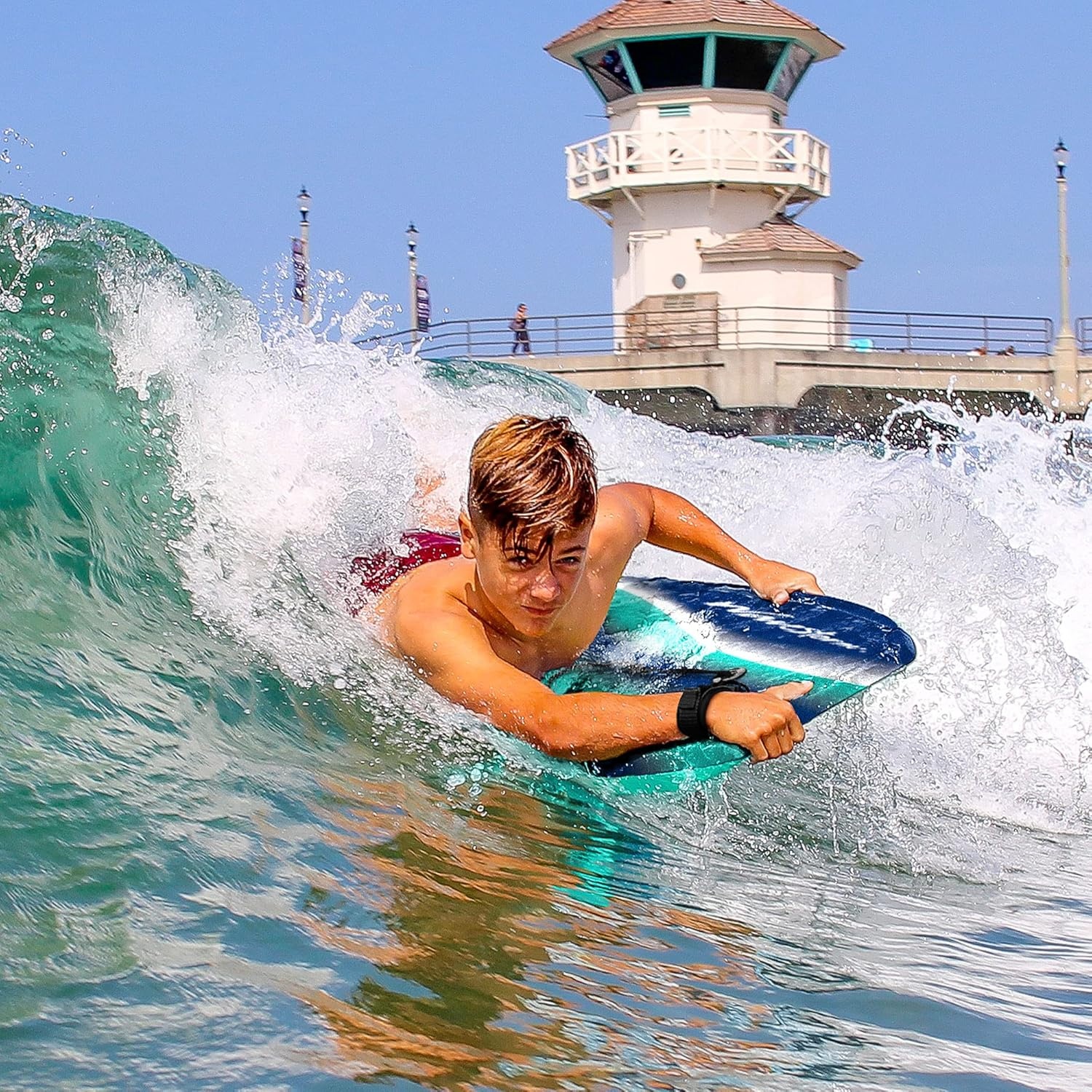 Wavestorm Foam Bodyboard 40″(TRQ)