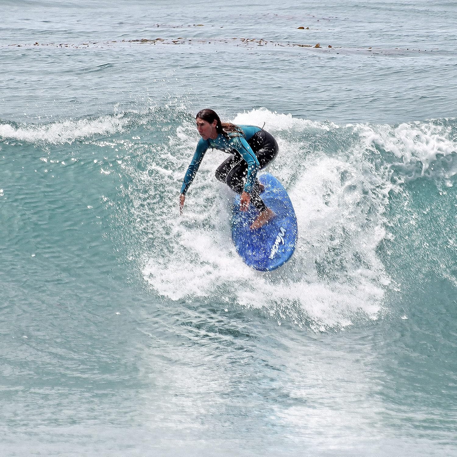 Wavestorm -Foam 5’6″ Surfboard(Blue)
