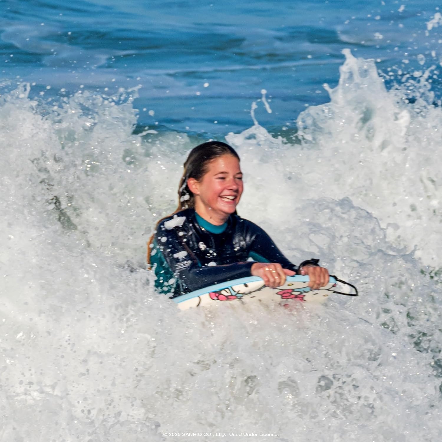 Hello Kitty 36in Bodyboard by Wavestorm(TRQ)
