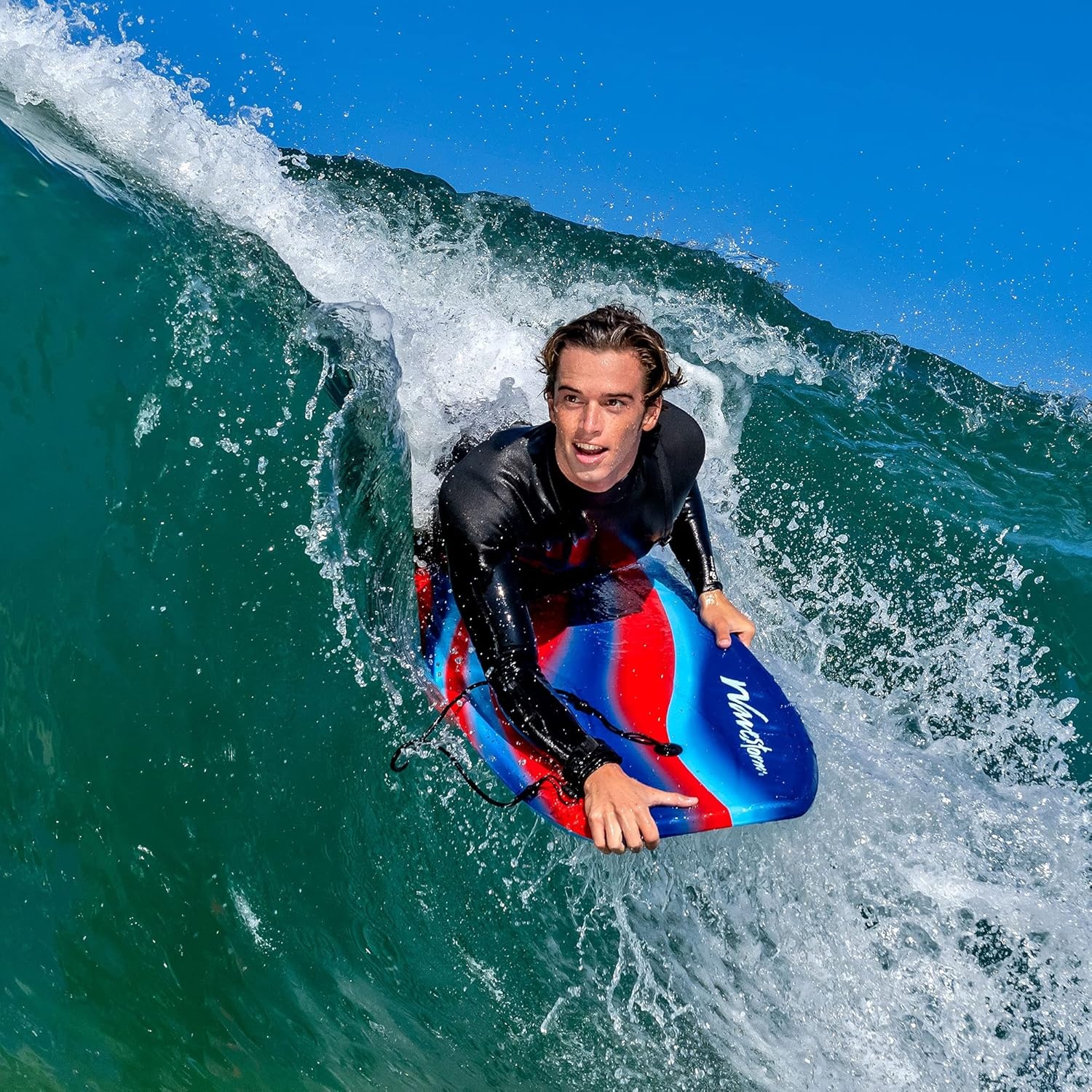 Wavestorm Foam Bodyboard 40″(RED)