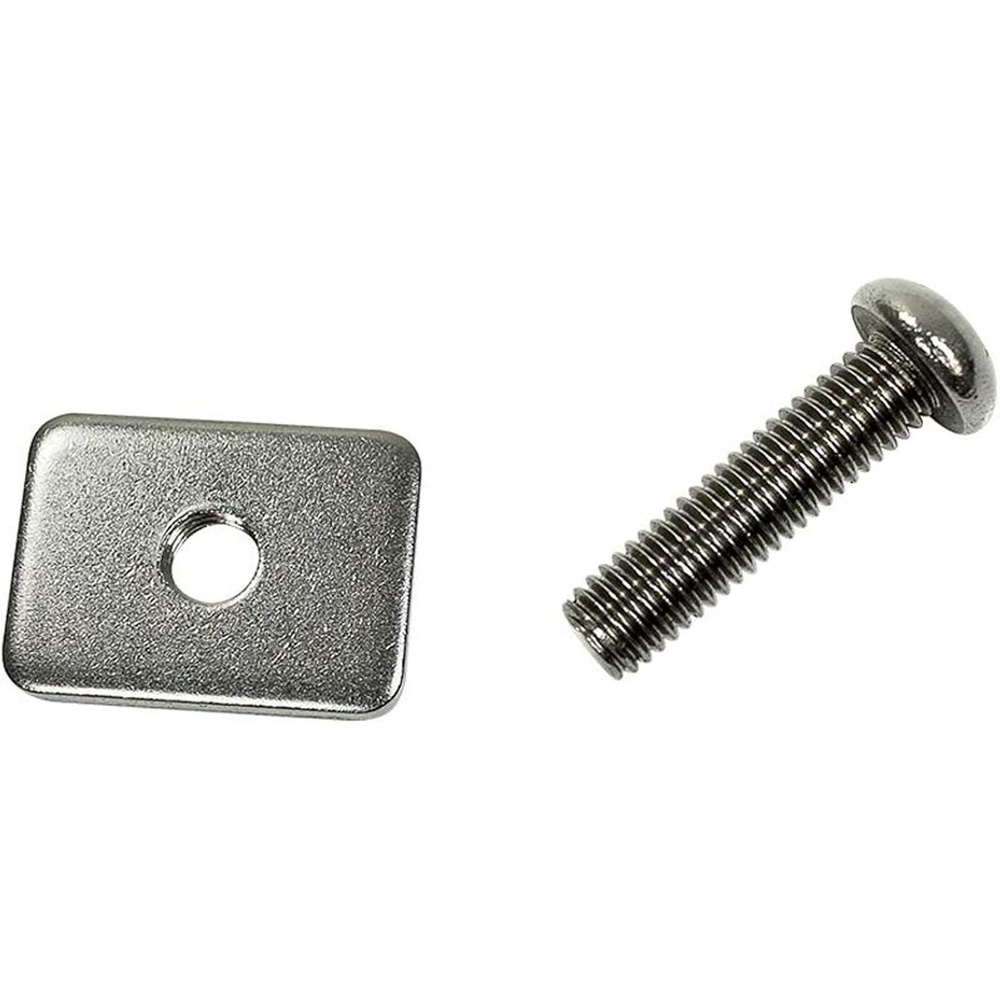 Metal Screw and Plate Set // Metal Screw and Plate Set for Longboard Surfboard and Stand Up Paddleboard Fin Installation