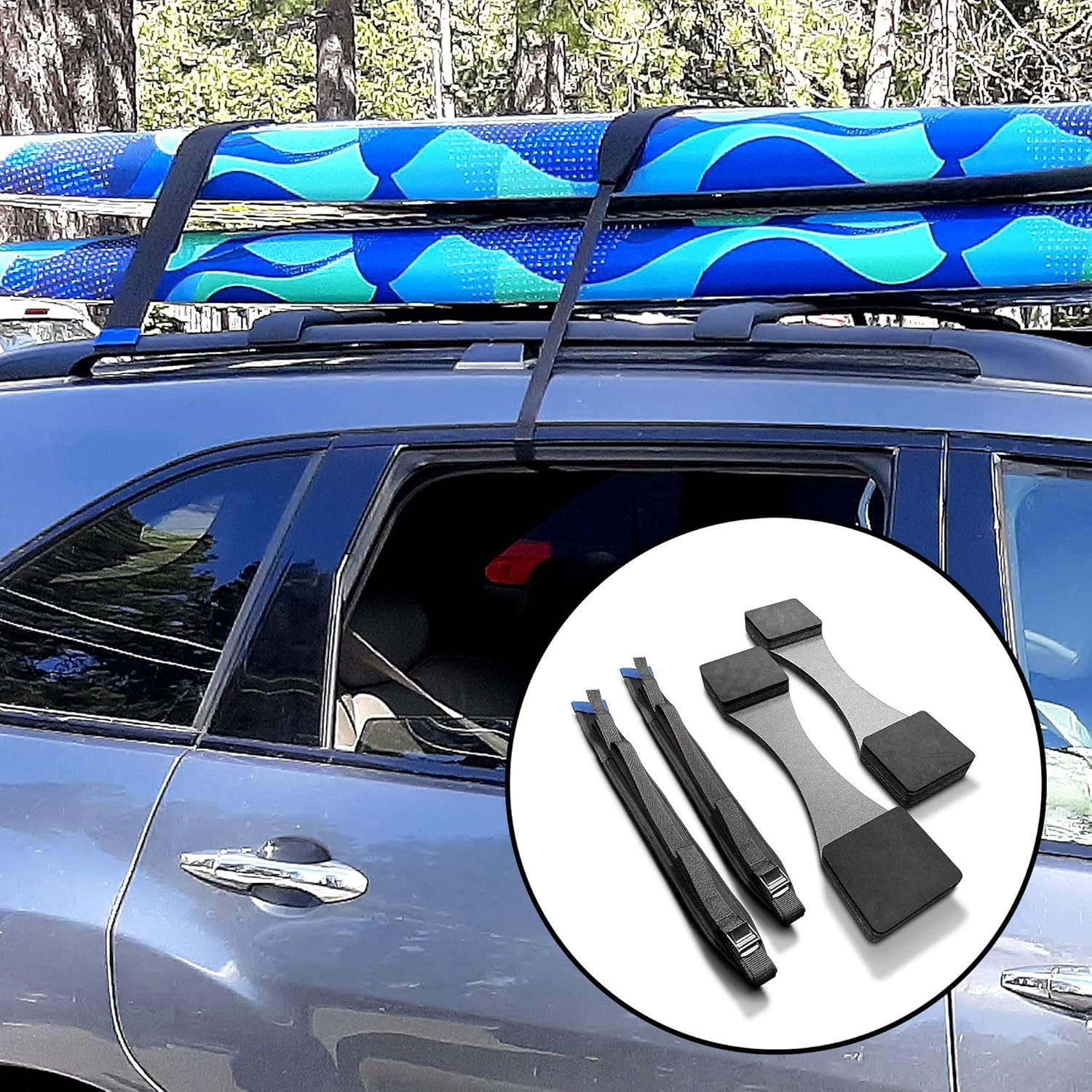 StormRax Surfboard and Stand Up Paddleboard Car Roof Rack