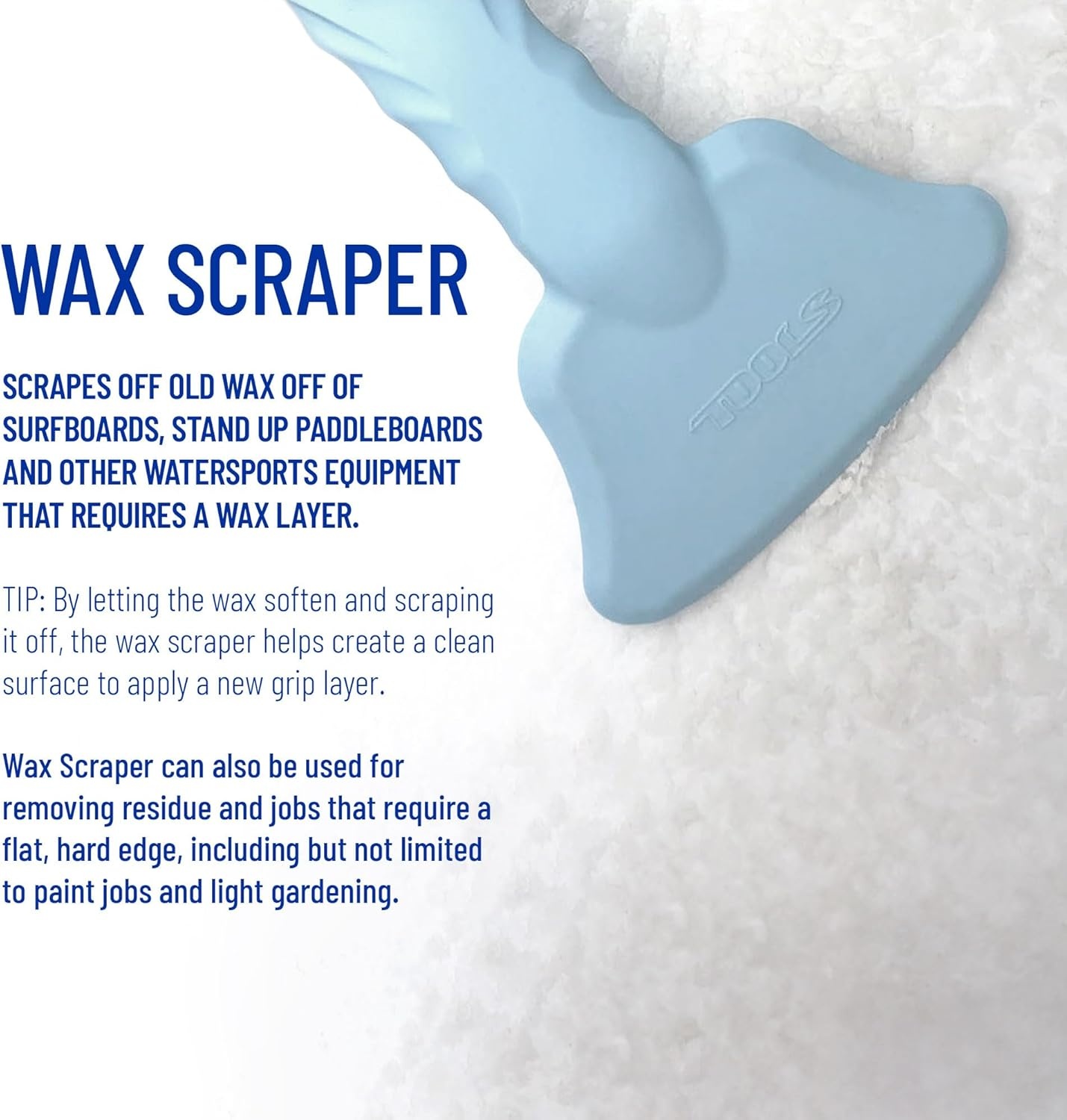 Surfboard Wax Scraper // Plastic Scraper for Snow, Sand, Wax, Gardening Purposes and More(Assorted)