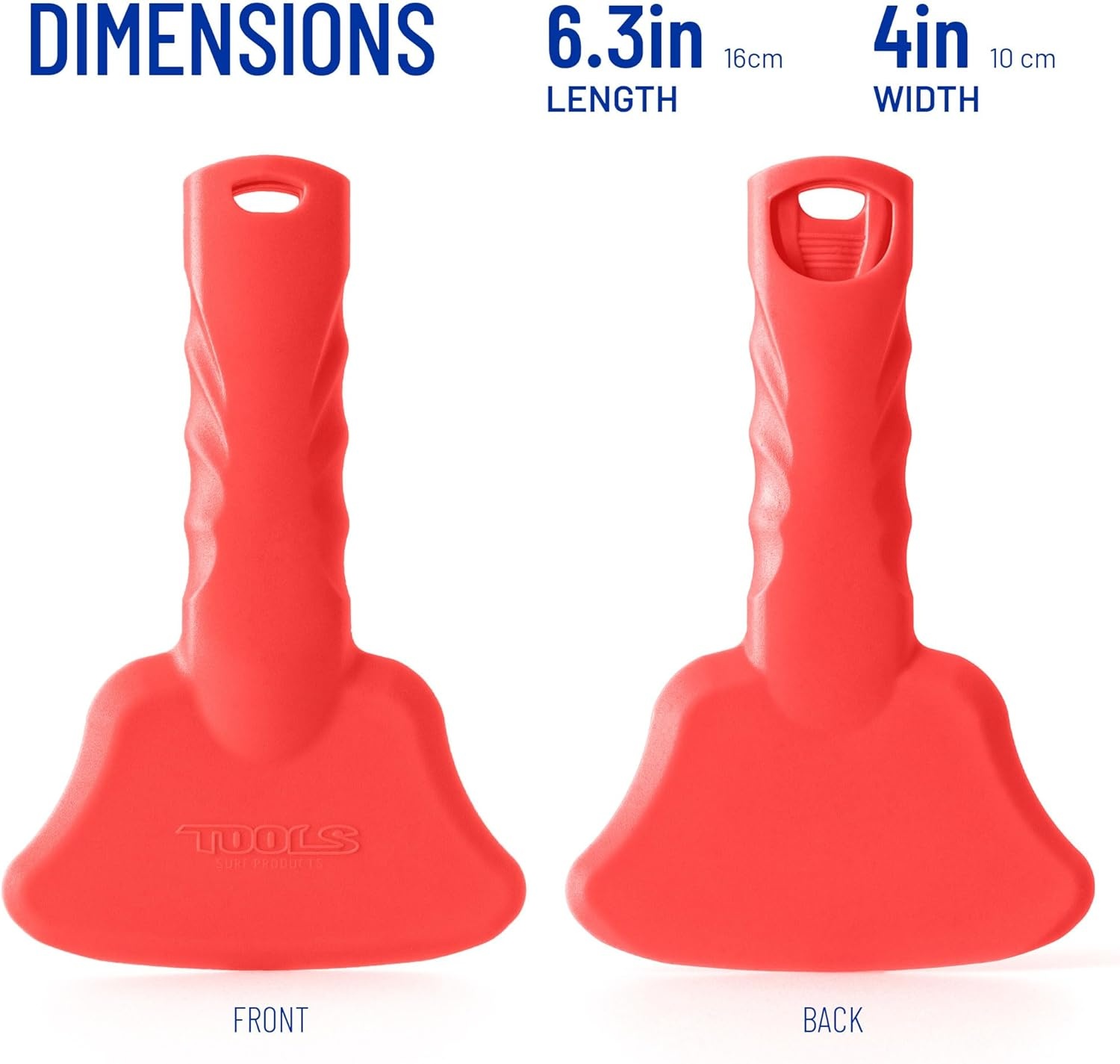 Surfboard Wax Scraper // Plastic Scraper for Snow, Sand, Wax, Gardening Purposes and More(Assorted)
