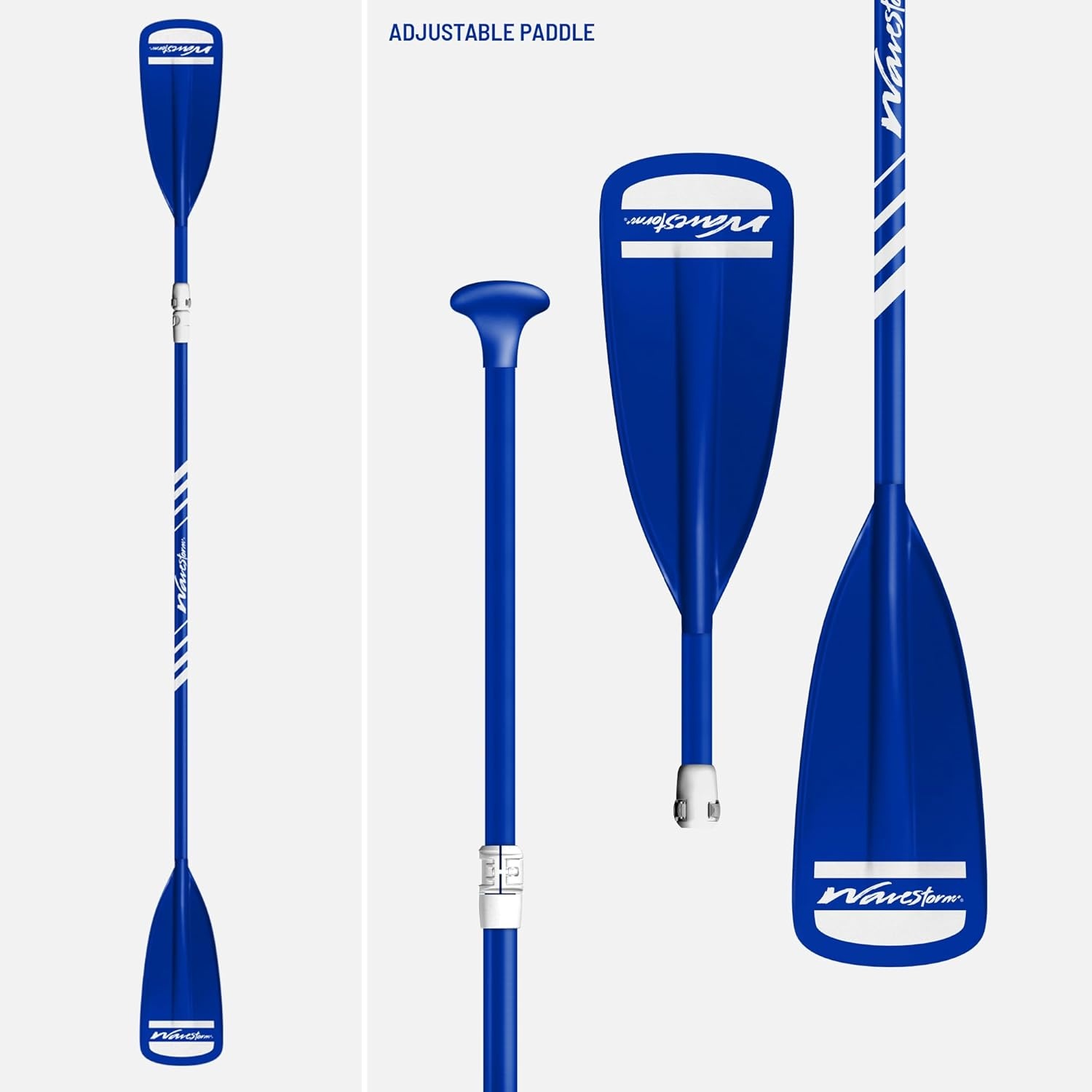 WAVESTORM 9ft6 SUP Kayak Hybrid Stand Up Paddleboard Foam Soft Top SUP for Adults and Kids of All Levels of Paddling Kayak,Blue(paddleboard)