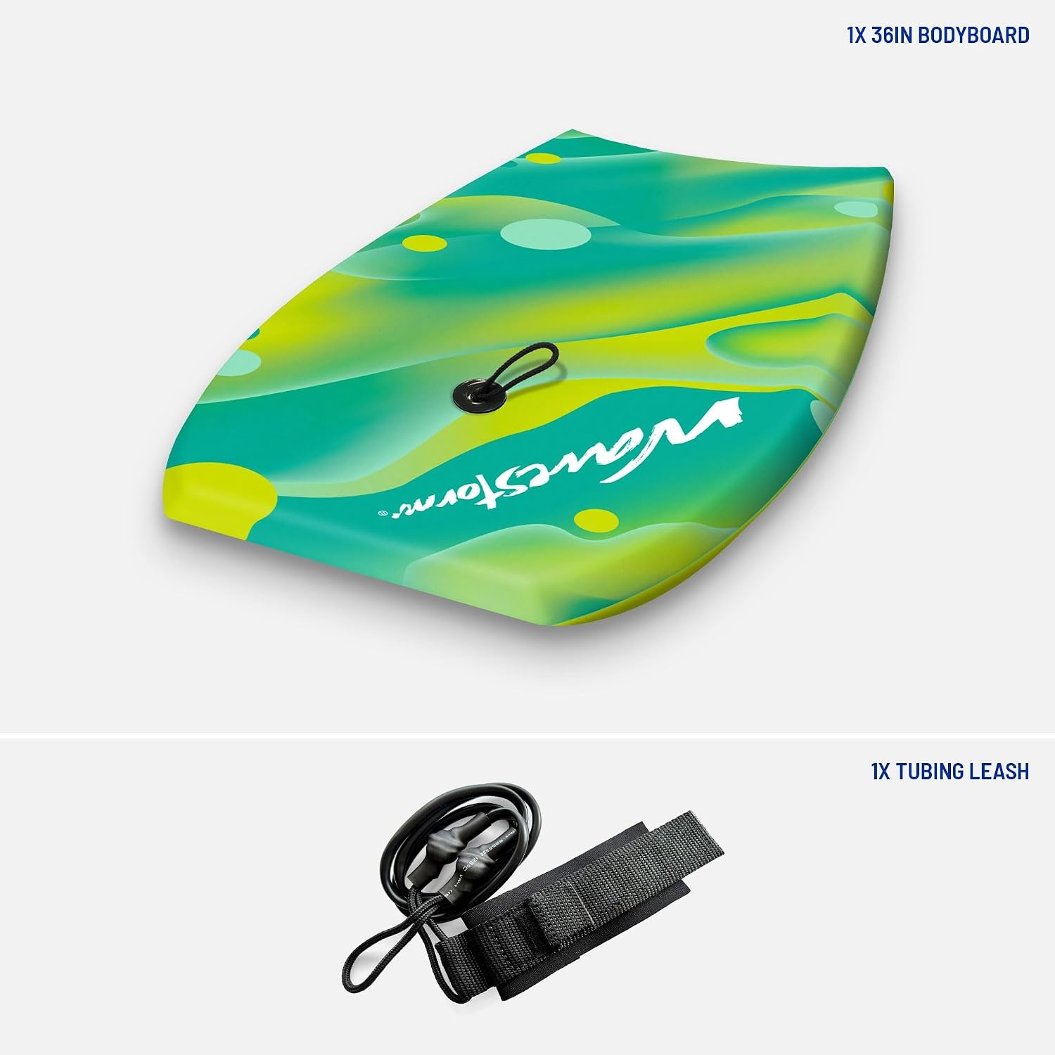 Wavestorm 36in Bodyboards(Lime)