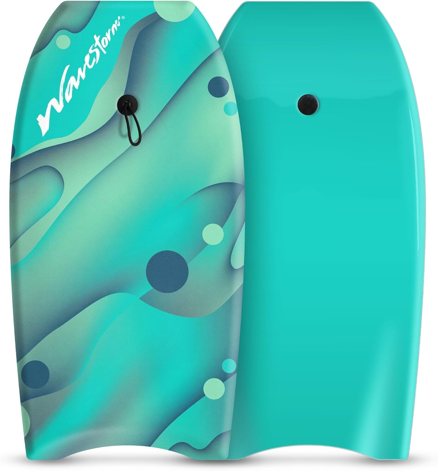 Wavestorm 36in Bodyboard 2-Pack | Graphic top Deck with high Density Slick Bottom | for Kids and Adults | Foam Construction with Accessories | Includes Basic Leash